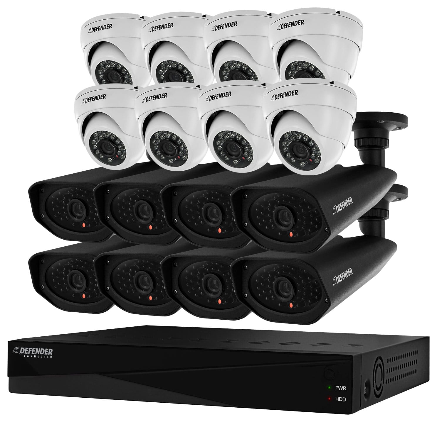 Best Buy: Defender PRO 16-Channel, 16-Camera Indoor/Outdoor DVR ...