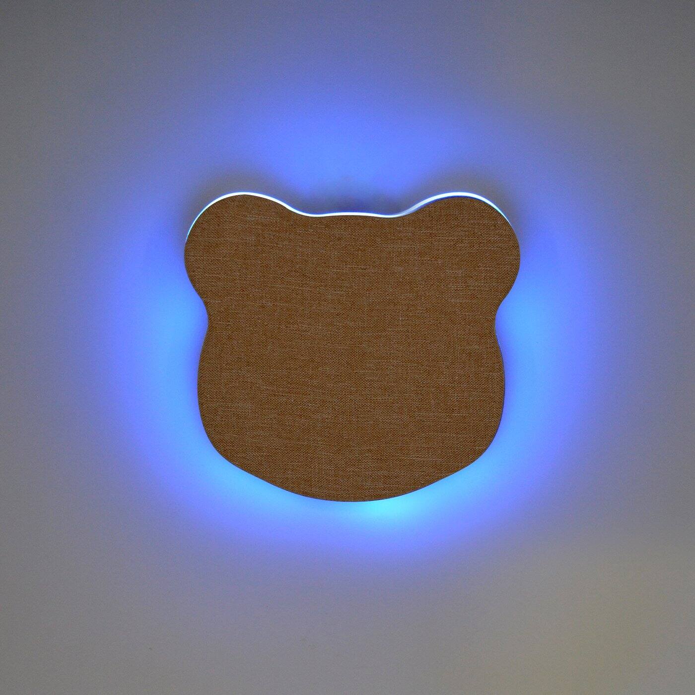 Alt View 8. Ollie & Leila - Leila's Bear - Brown.