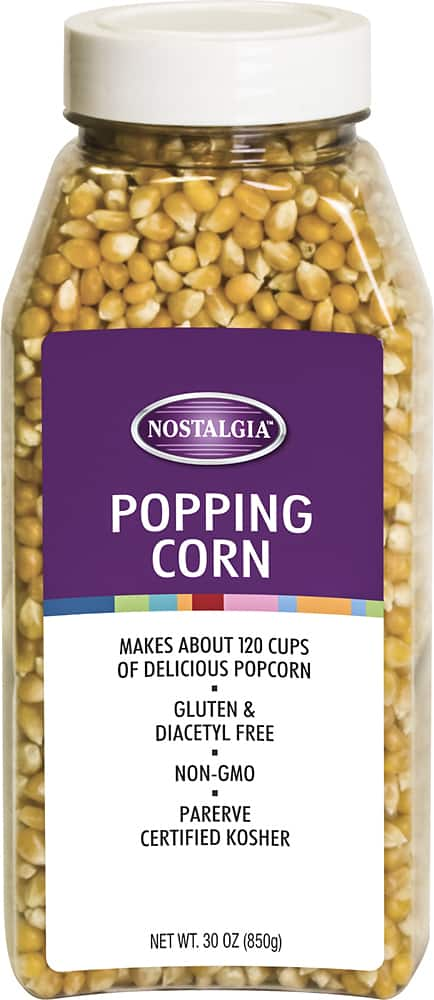 Best Buy: Nostalgia Electrics 30-oz. Gourmet Popcorn Kernels Multi