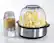 Angle. Nostalgia - 24-Cup Stirring Popcorn Maker - Stainless Steel.