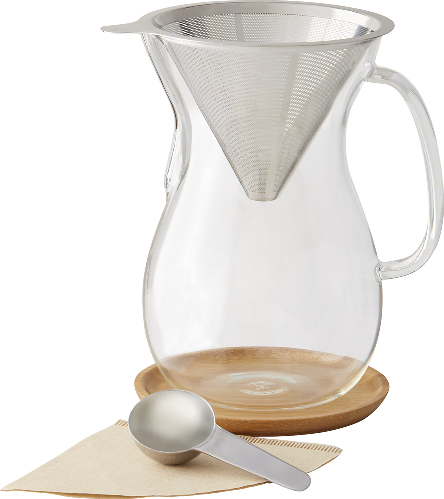 Eight Cup Handblown Series Glass Coffeemaker