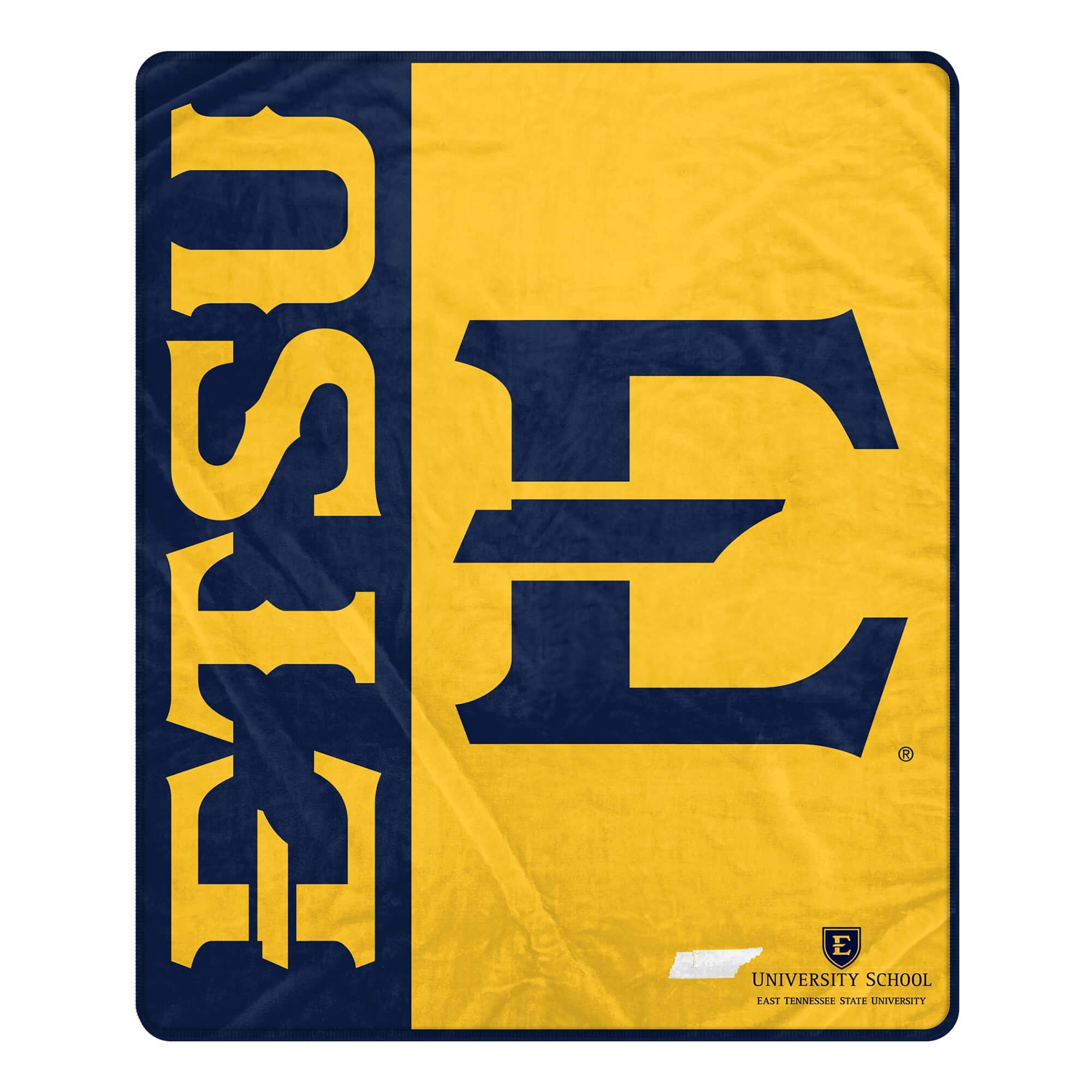 Pegasus - ETSU Buccaneers 50" x 60" Endzone Ultra Soft Throw Blanket - Multicolor