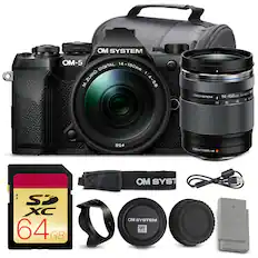 OM SYSTEM OM-5 14-150mm M.ZUIKO DIGITAL 1:4-5.6 14-150mm 3:4-581 SYSTEM I W 70 14 25 45 $58 0.50m/1.64ft-∞ OM SYST SD XC 64 GB 1 OM SYSTEM WY MLR OM SYSTEM Liten BASTERY