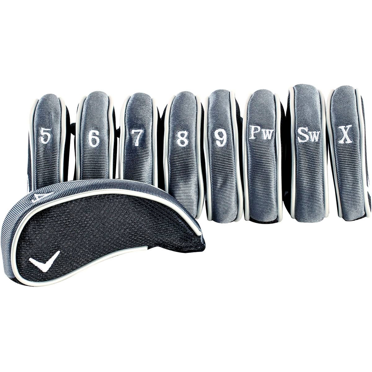 Callaway - Golf Premium Iron Headcovers - Gray