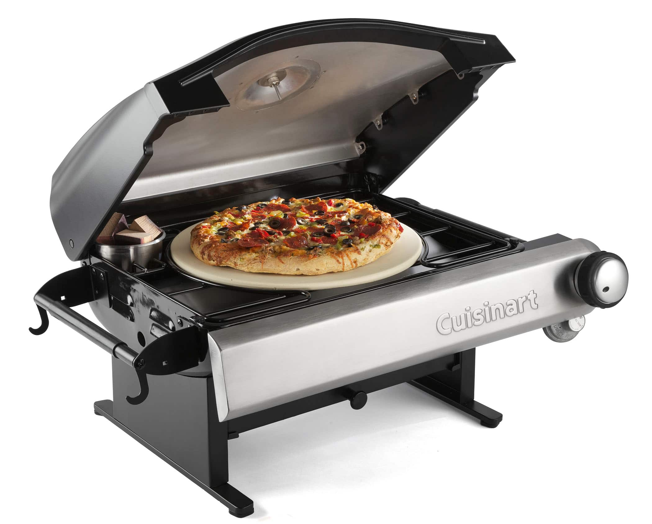 Cuisinart – Portable Outdoor Pizza Oven – Stainless Steel/Black Sansujyuku sansujyuku.com