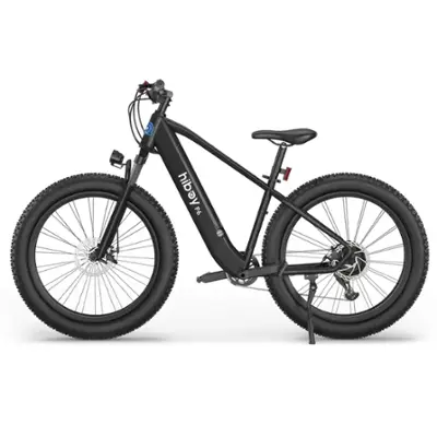 HiBoy - P6 Electric Bike w/ 62.1 mi Max Operating Range & 28 mph Max Speed - Black