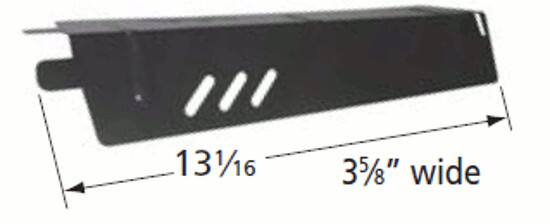 13 1/16 x 3 5/8" wide
