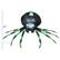 Alt View 18. Costway - 6FT Halloween Inflatable Blow-Up Spider w/ LED Lights Outdoor Yard Decoration - Black/Green.