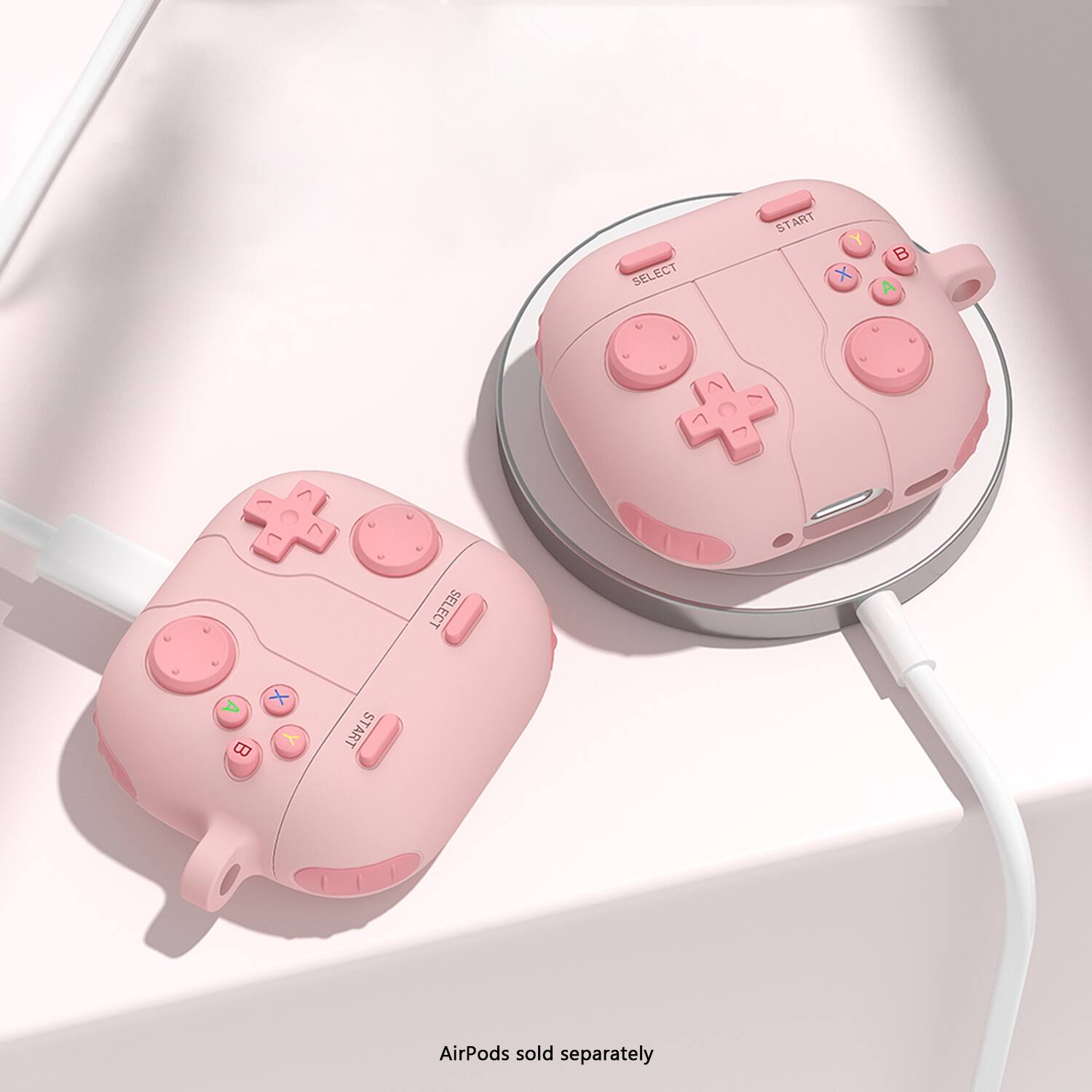 AirPods sold separately.