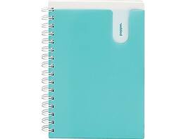 Poppin - Pocket Notebook, 6" x 8.5", College Ruled, 80 Sheets, Blue - Aqua