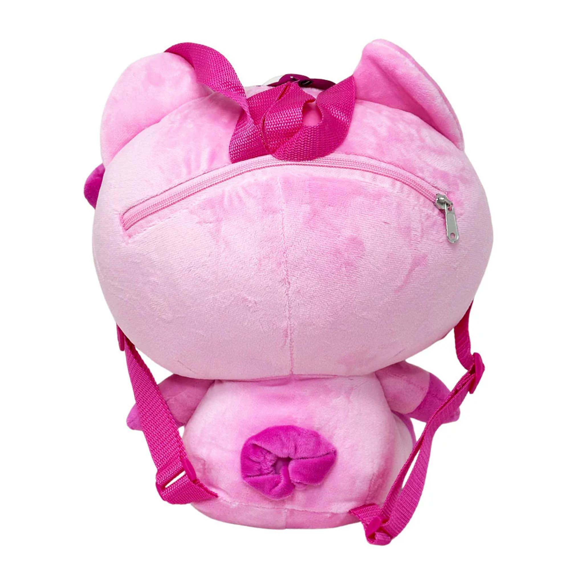 Alt View 10. Hello Kitty - Sanrio Hello Kitty Piggy 15 Inch Plush Backpack - Pink.