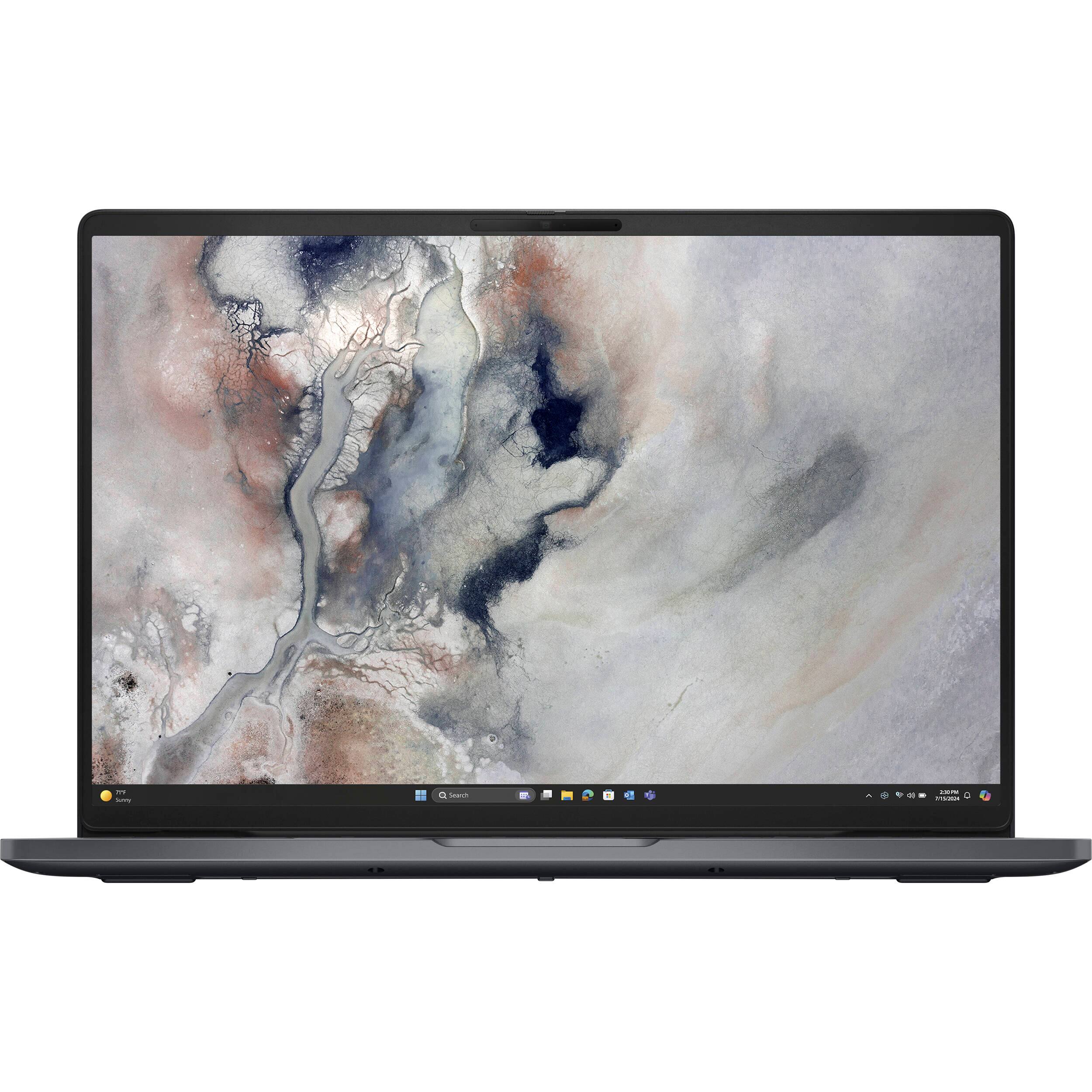 Alt View 5. Dell - Dell Pro 16 PC16250 Laptop Intel Core 5 120U 16GB RAM 256GB NVMe SSD 15.9" Windows 11 Pro Black - Black.