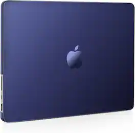 mosiso - MacBook Pro 14 inch Case for A3427 A3426 A3434 A3112 A3185 A3401 A2918 A2992 A2779 A2442, Matte Hard Case - Navy Blue