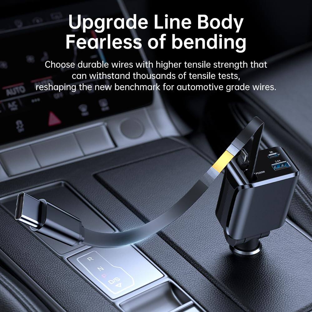 Upgrade Line Body  
Fearless of bending  

Choose durable wires with higher tensile strength that can withstand thousands of tensile tests, reshaping the new benchmark for automotive grade wires.