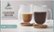 Alt View Zoom 11. Caribou Coffee - Double-Wall Coffee Mugs (2-Pack) - Clear.