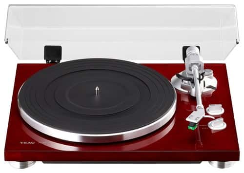 Front. TEAC - Turntable - Cherry.