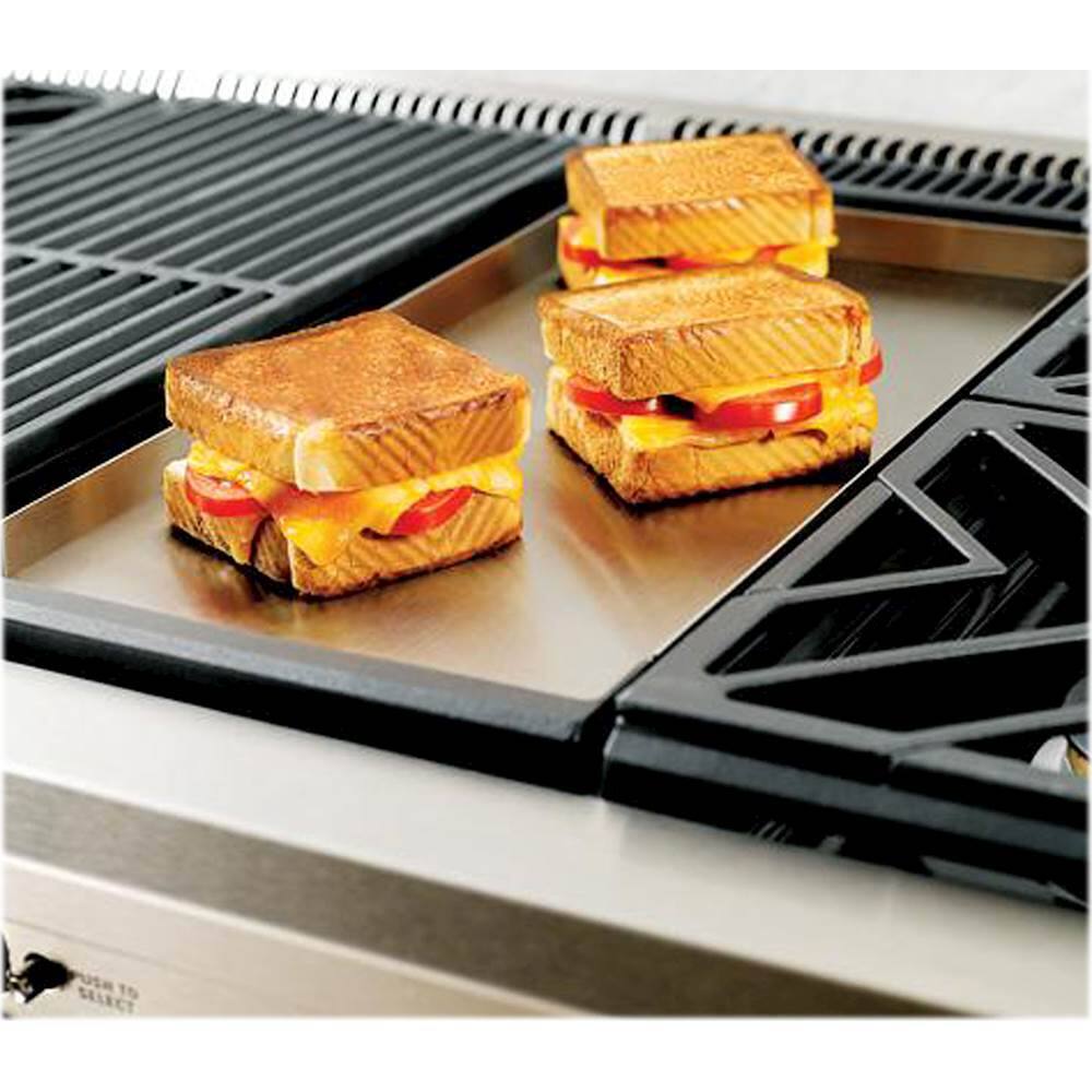 Best Buy Monogram 48" Gas Cooktop Stainless steel ZGU486NDPSS