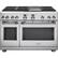Front. Monogram - 8.3 Cu. Ft. Self-Cleaning Freestanding Double Oven Dual Fuel Convection Range - Stainless steel.