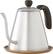 Angle. Caribou Coffee - 34-Oz. Stainless Steel Kettle - Silver.
