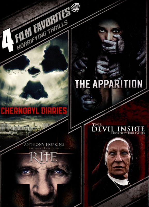  Horrifying Thrills: 4 Film Favorites [4 Discs] [DVD]