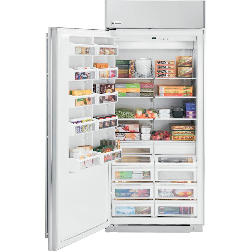 Monogram 21.9 Cu. Ft. Upright Freezer ZIF360NHLH - Best Buy