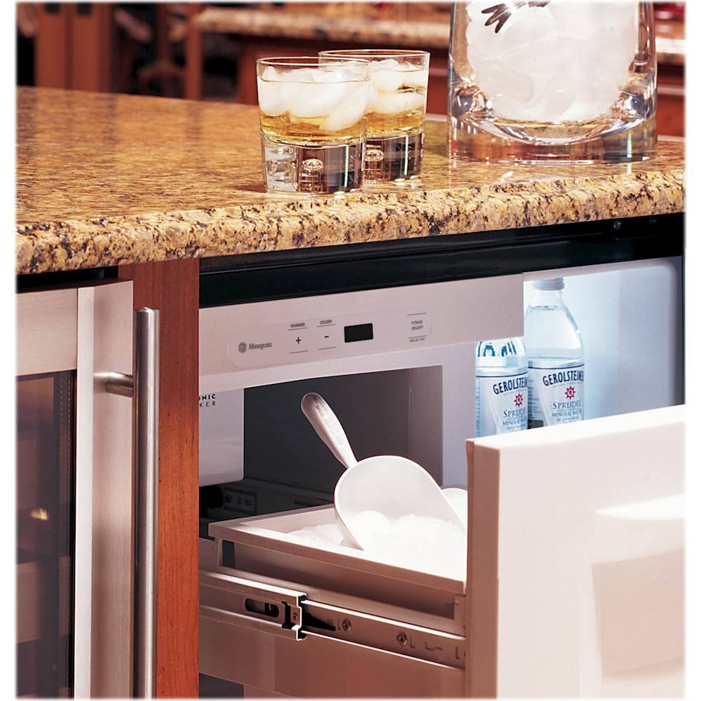Alt View 13. Monogram - 4.3 Cu. Ft. Built-In Mini Fridge - Custom Panel Ready.