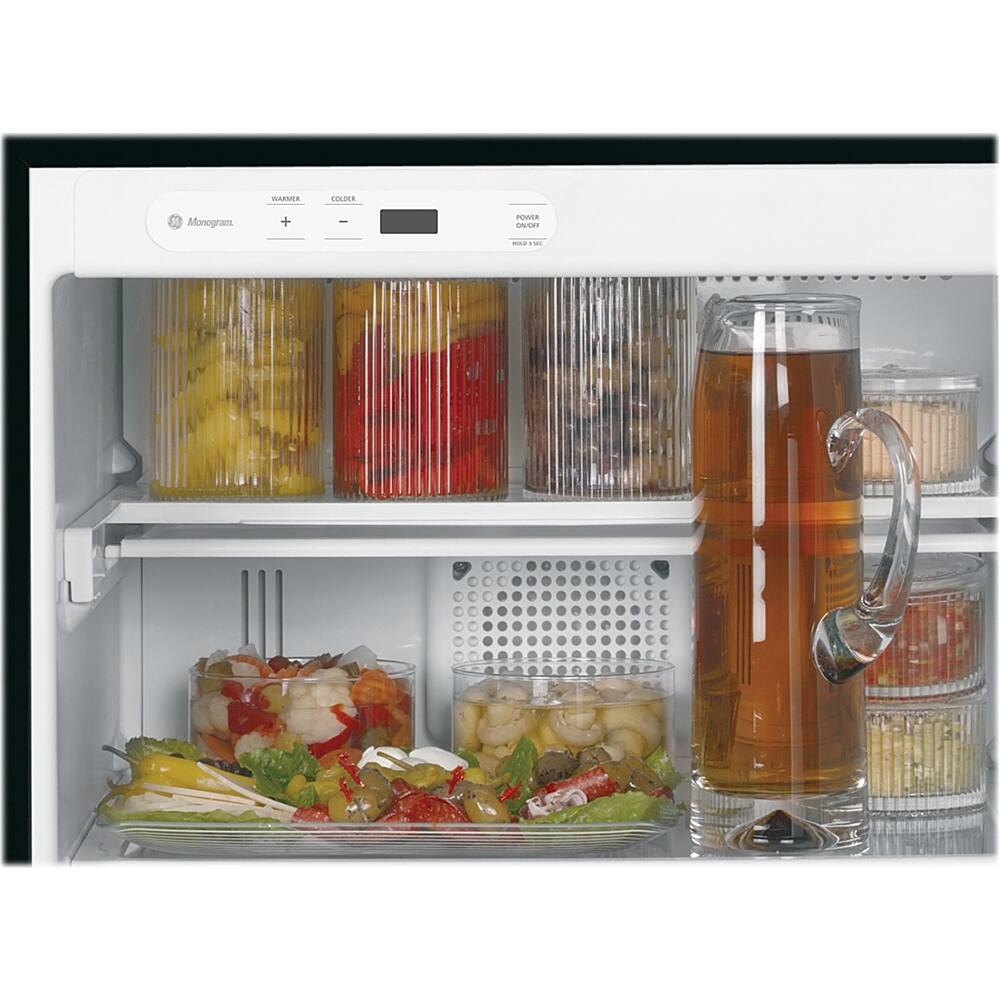 Alt View 12. Monogram - 5.4 Cu. Ft. Built-In Mini Fridge - Custom Panel Ready.