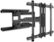 Angle Zoom. Kanto - Full-Motion TV Wall Mount for Most 39" - 80" TVs - Extends 24" - Black.