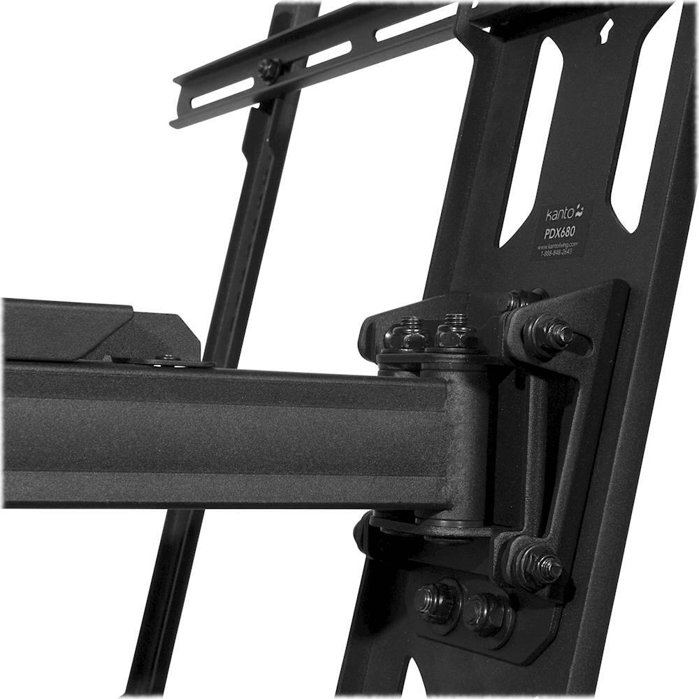 Alt View 12. Kanto - Full-Motion TV Wall Mount for Most 39" - 80" TVs - Extends 24" - Black.