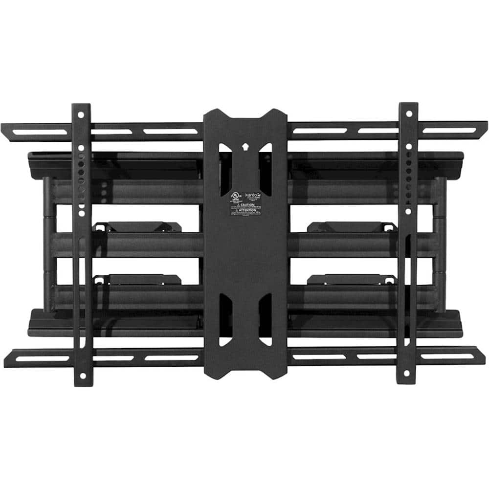 Alt View 15. Kanto - Full-Motion TV Wall Mount for Most 39" - 80" TVs - Extends 24" - Black.
