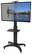Front. Kanto - MTMA Plus Mobile TV Cart For Most 32" - 55" Flat-Panel TVs - Black.