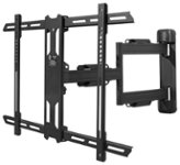 Front. Kanto - Full-Motion TV Wall Mount for Most 37" - 60" Flat-Panel TVs - Extends 22" - Black.
