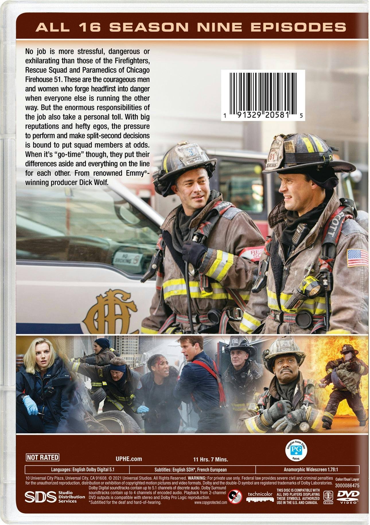 Angle. Chicago Fire: Season Nine (Box Set) [DVD].