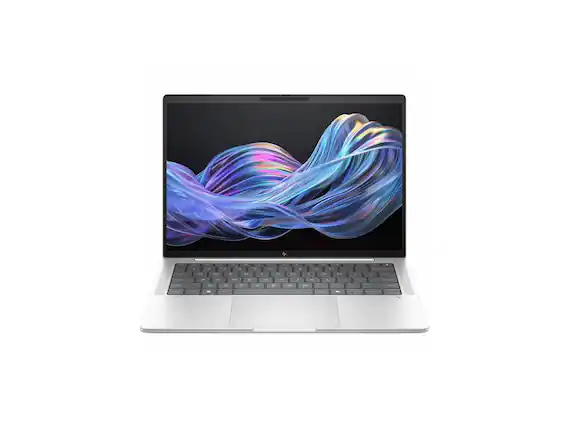 Front. HP - HP EliteBook X G1i 14" Notebook - Intel Core Ultra 5 - 16 GB RAM - 512 GB SSD - Silver.