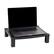 Alt View Zoom 11. Mind Reader - Monitor Stand, Height Adjustable, Desktop Organizer, Laptop Riser, Office, 17.25"L x 13.25"W x 4"H - Black.