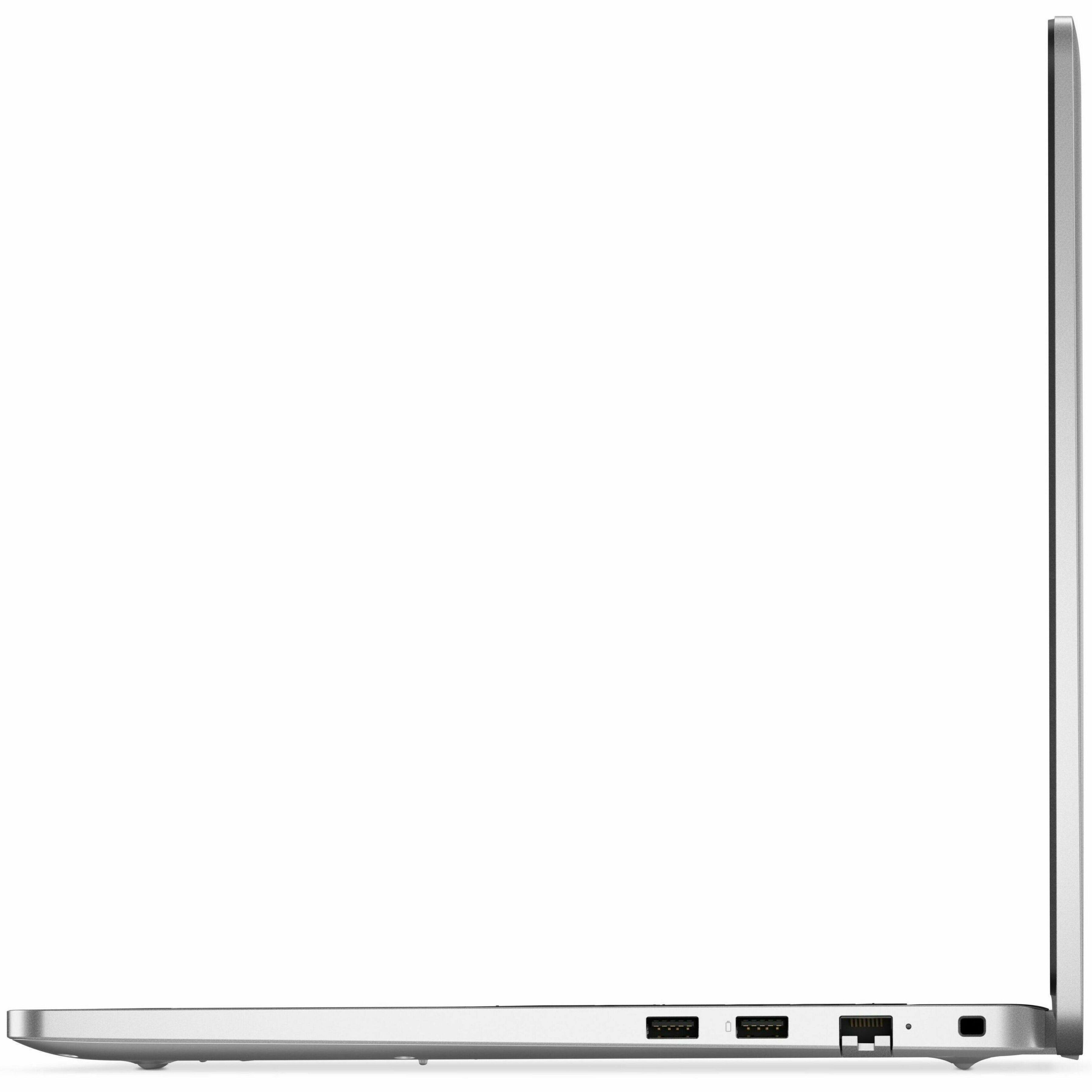 Alt View 19. Dell - Pro 16 16" IPS LCD 1920 x 1200 (Full HD Plus) Laptop - Intel Core Ultra 5 with 16GB Memory - 512 GB SSD - Platinum Silver, Silver.