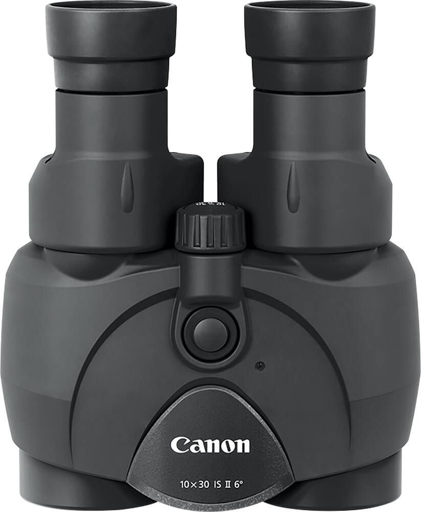 Left. Canon - IS III 10 x 30 Binoculars - Black.
