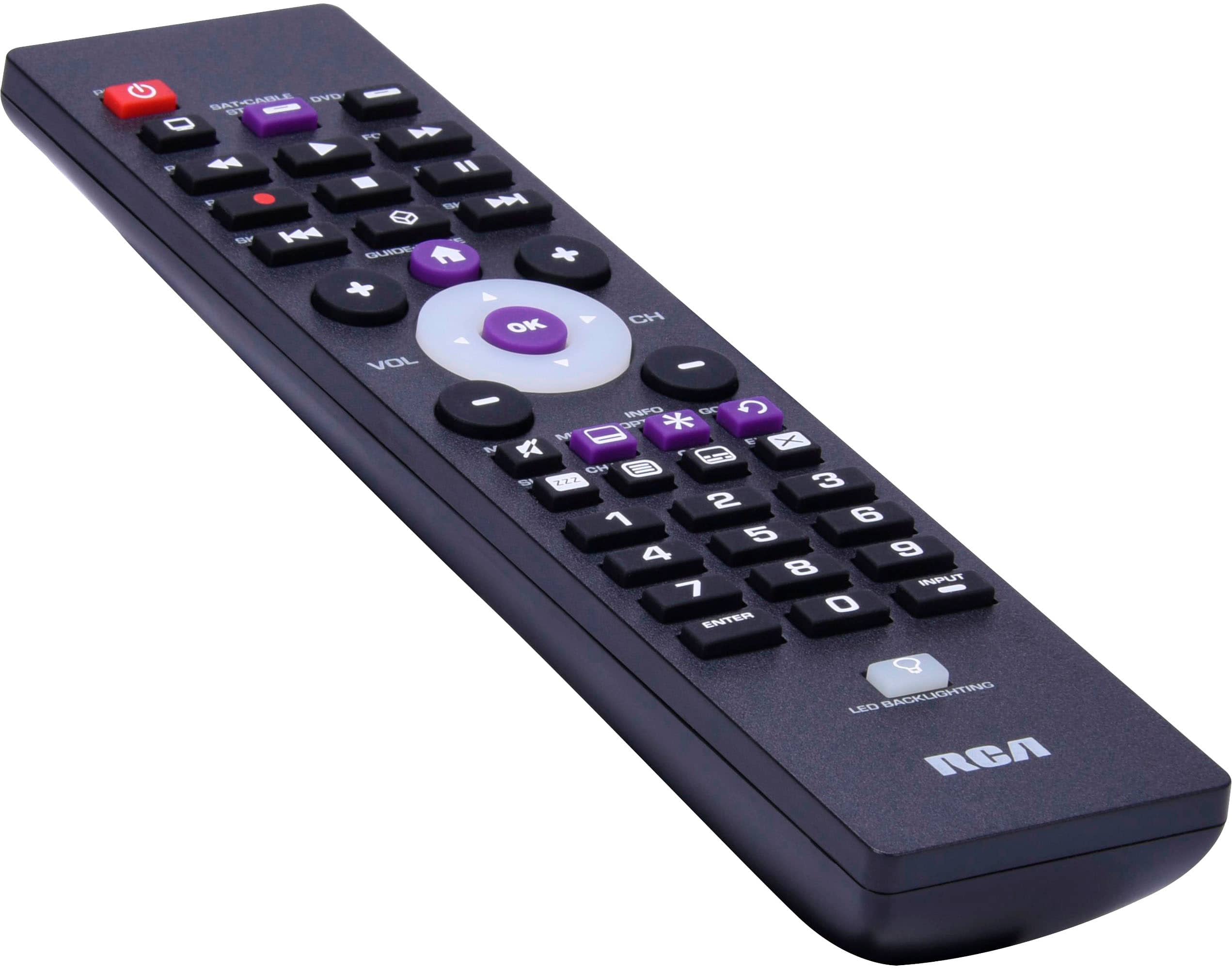 Alt View 13. RCA - 3-Device Backlit Universal Remote - Black.