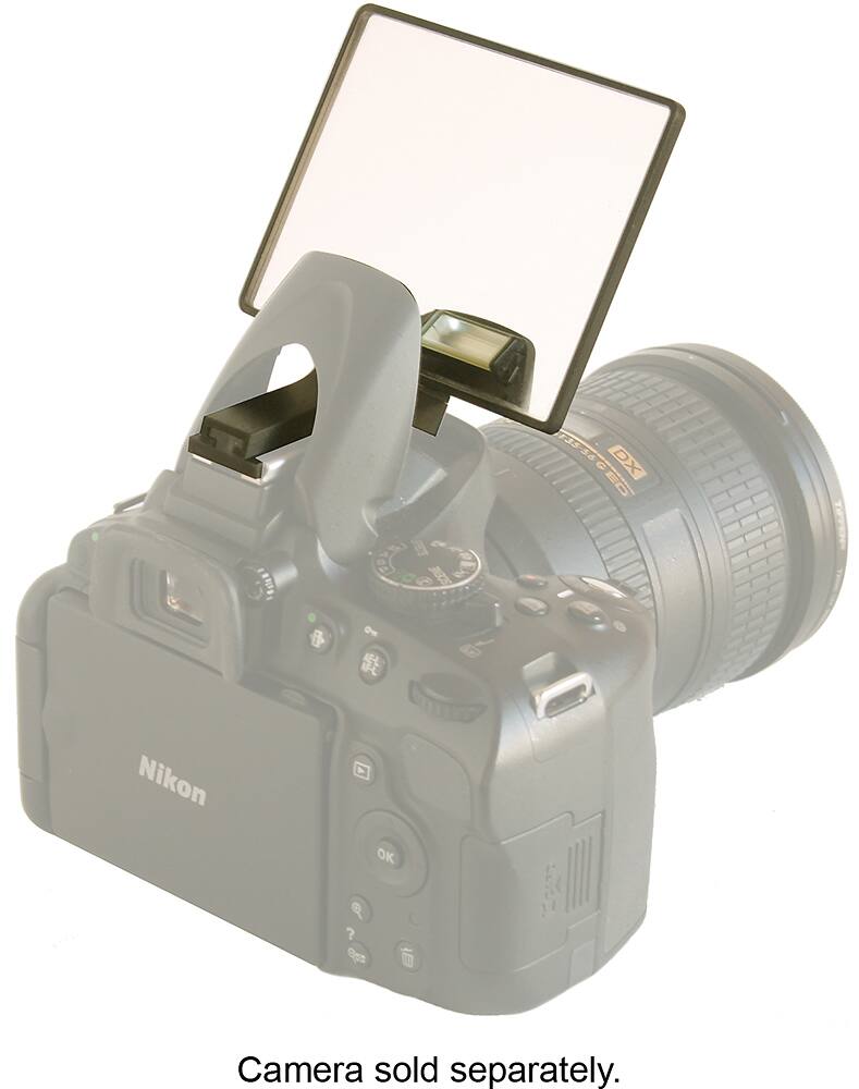 Professor Kobré's Lightscoop Lightscoop Deluxe Flash Bouncer Black