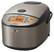 Angle. Zojirushi - 10-Cup Rice Cooker - Stainless Dark Gray.