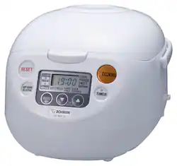 Zojirushi - Micom 5.5-Cup Rice Cooker - Cool White - Angle_Zoom