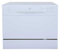 SPT - 22" Tabletop Portable Dishwasher - White - Front_Zoom