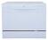 Front. SPT - 22" Tabletop Portable Dishwasher - White.