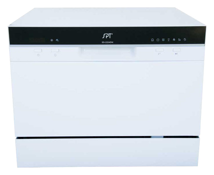 SPT 22" Tabletop Portable Dishwasher White SD-2224DW - Best Buy
