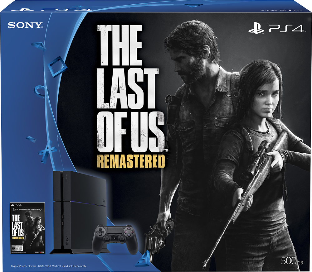 Best Buy: Sony PlayStation 4 500GB The Last of Us Remastered Bundle Black  3001057