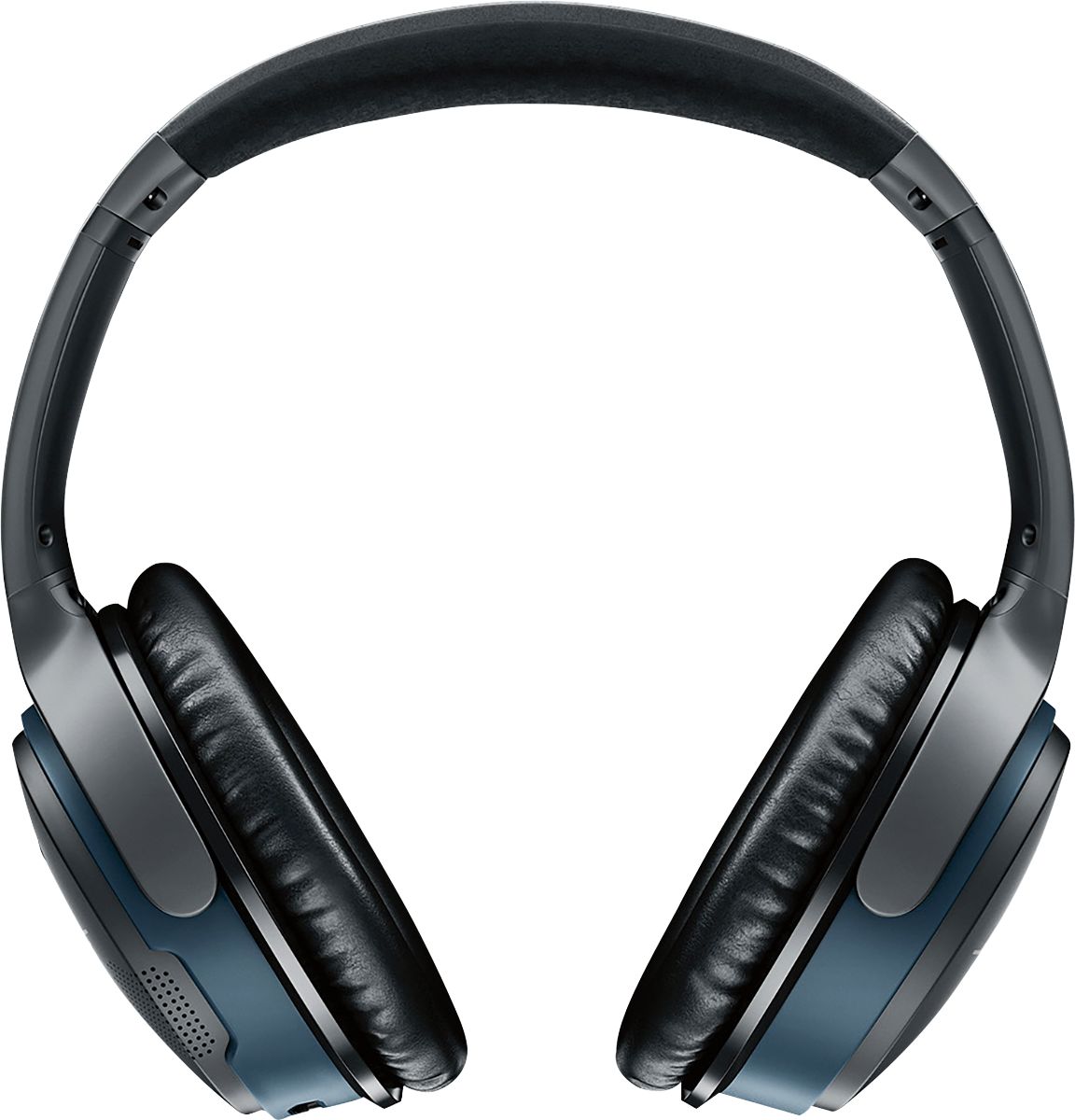 Angle View: Bose - SoundLink II Wireless Over-the-Ear Headphones - Black