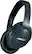 Left. Bose - SoundLink II Wireless Over-the-Ear Headphones - Black.