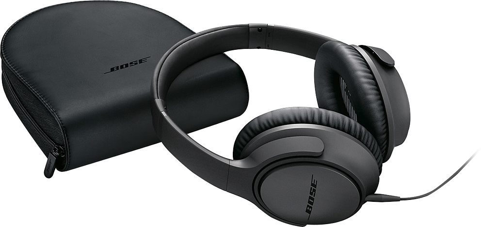 Bose Soundtrue Around Ear Headphones Ii Ios Charcoal Black Soundtrue Ae Hp Ii Ios Blk Best Buy