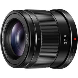Panasonic - Lumix 42.5mm f/1.7 G ASPH. Optical Telephoto Lens For Micro Four Thirds - Black