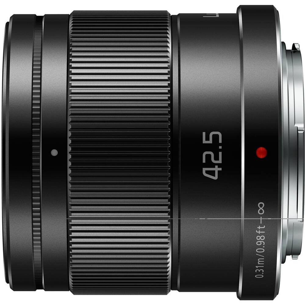 Alt View 11. Panasonic - Lumix 42.5mm f/1.7 G ASPH. Optical Telephoto Lens For Micro Four Thirds - Black.